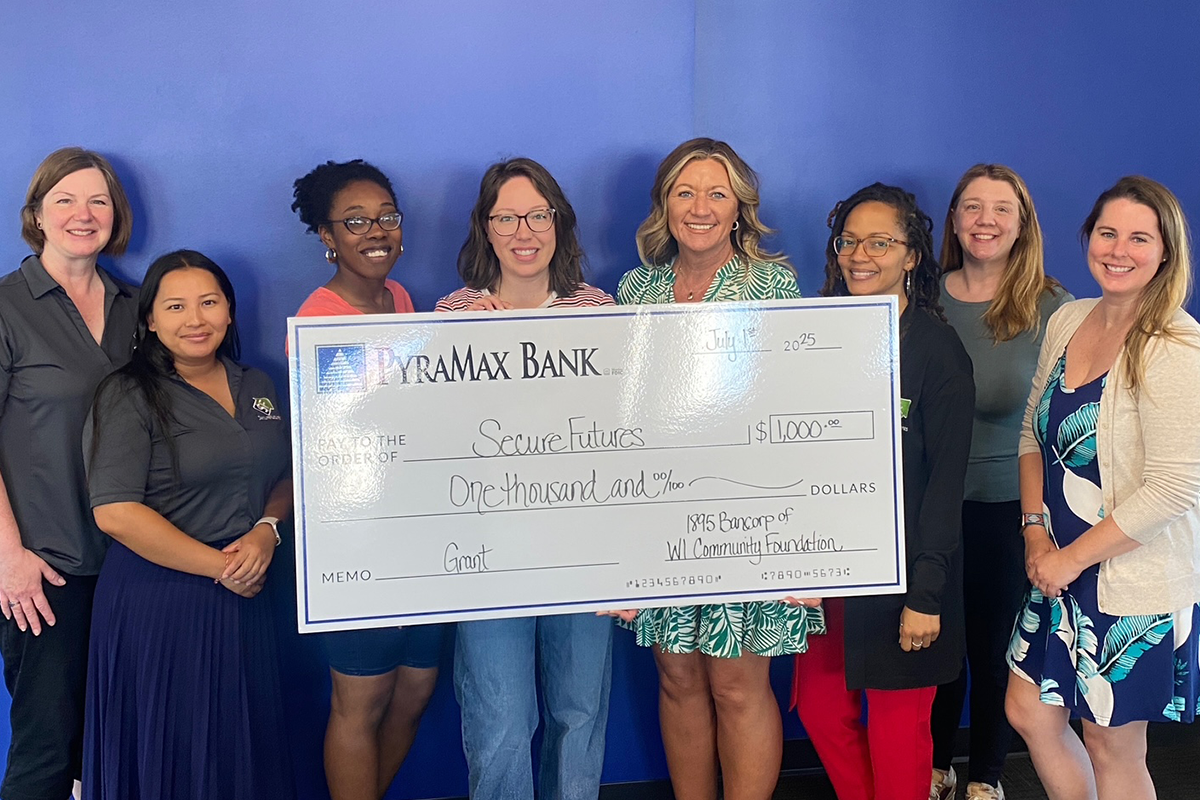 PyraMax Bank Check Presentation